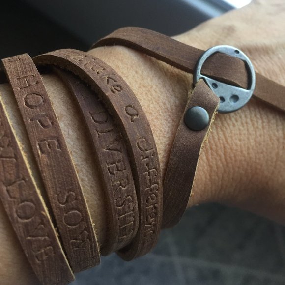 Balka Studio Jewelry - Wrap Around Leather Bracelet